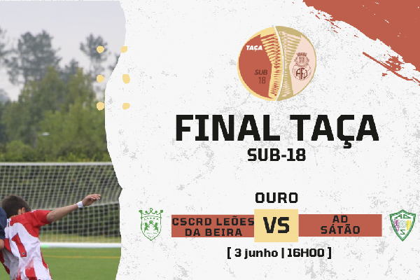 Final da Taça Ouro Sub-18 é este sábado